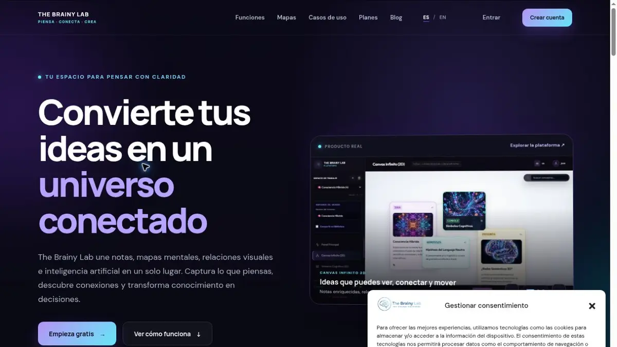 Vista de The Brainy Lab